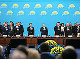Назарбаев был выдвинут кандидатом в президенты от правящей в Казахстане партии "Нур Отан", лидером которой он является, на очередном XVI съезде партии, состоявшемся 11 марта