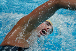 Грант проплыл три дистанции (100 м, 200 м и 400 м вольным стилем) на соревнованиях в Брисбене