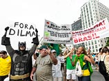 Более двух миллионов человек вышли на акции протеста против коррупции и правительства действующего президента Дилмы Руссеф в Бразилии в воскресенье, 15 марта