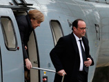 Сегодня, 25 марта, французский президент Франсуа Олланд и канцлер ФРГ Ангела Меркель облетели на вертолете район, где рухнул самолет А320