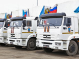 В Донецк и Луганск 140 автомобилей везут более 1,6 тысячи тонн гуманитарной помощи. Ее основную часть составляют семена для весенних полевых работ - ячменя, кукурузы, подсолнечника. Также среди грузов есть медикаменты и предметы первой необходимости