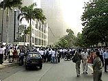 Мощный взрыв прогремел сегодня в здании фондовой биржи в Джакарте