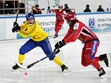 Россияне уступили шведам на домашнем чемпионате мира по бенди