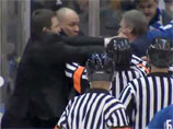 Тренеры хоккейных клубов устроили кулачный бой на матче плей-офф ВХЛ