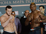 Денис Лебедев оказался легче своего соперника по титульному бою WBA Денис Лебедев оказался легче своего соперника по титульному бою WBA