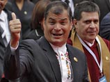 Президент Эквадора ответил на критику в интернете нацистским приветствием