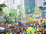 Как сообщает газета O Globo, самое массовое шествие прошло в Сан-Паулу, собравшее около 275 тысяч человек
