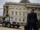 У здания Конгресса США приземлился вертолет с почтальоном. Пилот арестован