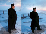 Лидер КНДР Ким Чен Ын взобрался на священную гору в кожаных ботинках и сравнил восхождение с ядерным оружием