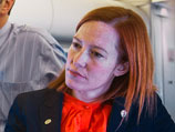 Официальный представитель Госдепа Джен Псаки с 1 апреля ушла на повышение и стала директором по коммуникациям в администрации президента США Барака Обамы Официальный представитель Госдепа Джен Псаки с 1 апреля ушла на повышение и стала директором по коммуникациям в администрации президента США Барака Обамы