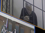 В зале суда во время рассмотрения законности ареста губернатора Сахалинской области Александра Хорошавина и советника губернатора Сахалинской области Андрея Икрамова в Мосгорсуде, 6 апреля 2015 года