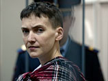 Надежда Савченко в Басманном суде Москвы, 26 марта 2015 года