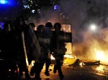 Массовая акция в столице Македонии переросла в антиправительственные беспорядки Массовая акция в столице Македонии переросла в антиправительственные беспорядки