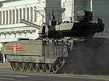 Очевидцы сообщили о ЧП на репетиции парада Победы: танк Т-14 "Армата" заглох на Красной площади