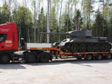 В Белоруссии таможенники пресекли попытку переправить танк Т-34 через границу с Литвой