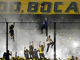 Из-за поведения фанатов "Бока Хуниорс" исключен из Кубка Либертадорес