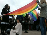 В Петербурге прошла ЛГБТ-акция
