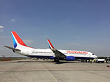 "Трансаэро" показала новый Boeing 737 в обновленной окраске и с новым логотипом авиакомпании