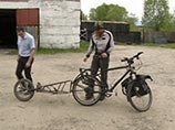 В Хабаровском крае у австрийца, совершающего кругосветное путешествие, украли велосипед за 500 000 рублей
