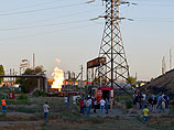 В Астрахани загорелся газопровод, полгорода остались без газа