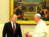 Российский президент Владимир Путин завтра посетит Ватикан и встретится с Папой Римским Франциском