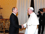 Путин уже встречался с Франциском в декабре 2013 года и тогда беседа прошла успешно