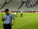 Итальянцы пожаловались на свастику на поле во время матча со сборной Хорватии