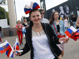 Около 450 тысяч человек отметили в Москве День России