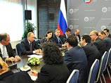 Президент России Владимир Путин и премьер-министр Греции Алексис Ципрас провели вторую с начала года встречу, на которой обсудили перспективы торгово-экономического сотрудничества двух стран Президент России Владимир Путин и премьер-министр Греции Алексис Ципрас провели вторую с начала года встречу, на которой обсудили перспективы торгово-экономического сотрудничества двух стран
