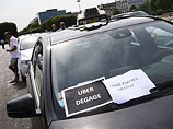Во Франции после массовых протестов таксистов полиция взяла под стражу топ-менеджеров Uber