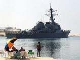 Американский эсминец готовится войти в Черное море