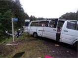 Водитель автобуса, участвовавший в ДТП с гибелью 11 человек, арестован в день траура в Красноярском крае