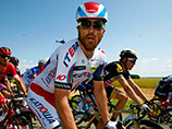 Велогонщик российской команды "Катюша" попался на употреблении кокаина на "Тур де Франс"