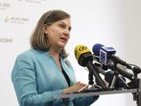 Помощник главы Госдепартамента США Виктория Нуланд заявила, что Соединенные Штаты усилят давление на Россию и ополченцев в случае эскалации конфликта в Донбассе