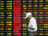 Индекс Шанхайской биржи рухнул на 8,5%