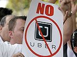 Протесты против Uber 