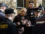 Похожую на Евгению Васильеву женщину заметили в центре Москвы