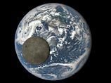 Аппарат NASA заснял с "темной стороны" полет Луны перед Землей (ВИДЕО)