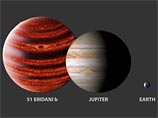 Ученые нашли экзопланету, похожую на молодой Юпитер