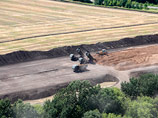 Строительство объездной железной дороги Журавка-Миллерово, 26 июля 2015 года