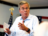 Неудачный фотомонтаж с Джебом Бушем породил шутки про темную руку кандидата в президенты