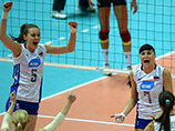Женская сборная России нанесла поражение команде Японии в матче Кубка мира по волейболу, который проходит в Японии