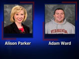 Инцидент произошел в штате Вирджиния - неизвестный открыл стрельбу, когда корреспондент Элисон Паркер записывала интервью