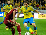 Отборочный матч Евро-2016 Швеция - Россия, 9 октября 2014 года