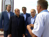 Берлускони приехал в Крым и встретился с Путиным