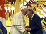 Папа Франциск встретился в Гаване с Раулем Кастро