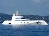 У Мельниченко уже есть яхта - моторная лодка под названием "А" производства немецкой компании Blohm & Voss