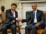 Накануне китайский лидер провел переговоры с президентом США Бараком Обамой Накануне китайский лидер провел переговоры с президентом США Бараком Обамой