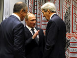 Владимир Путин и Джон Керри, 29 сентября 2015 года