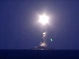 В Сеть попало видео полета российских ракет "Калибр" к целям в Сирии